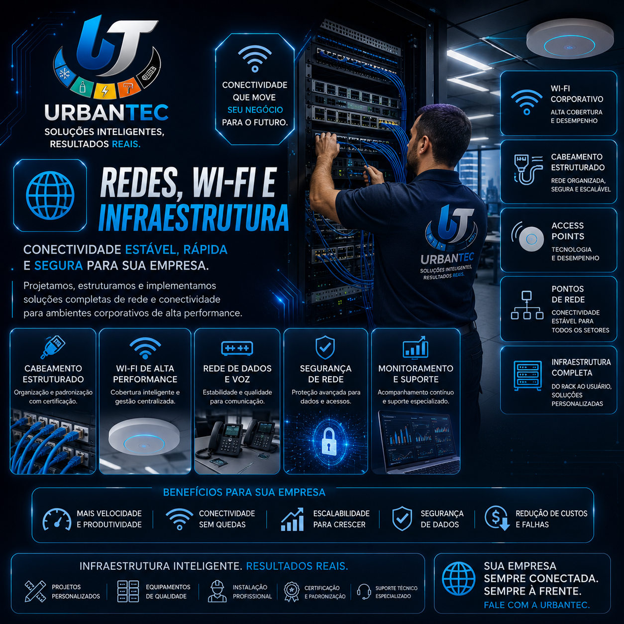 Redes, Wi-Fi e Infraestrutura